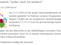 Sparkassen Wettbewerb ! 2.500 € für den Verein !