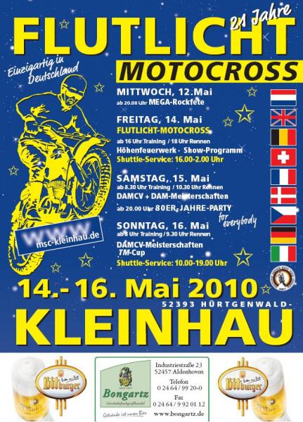 Flutlichtmotorcross in Kleinhau – …
