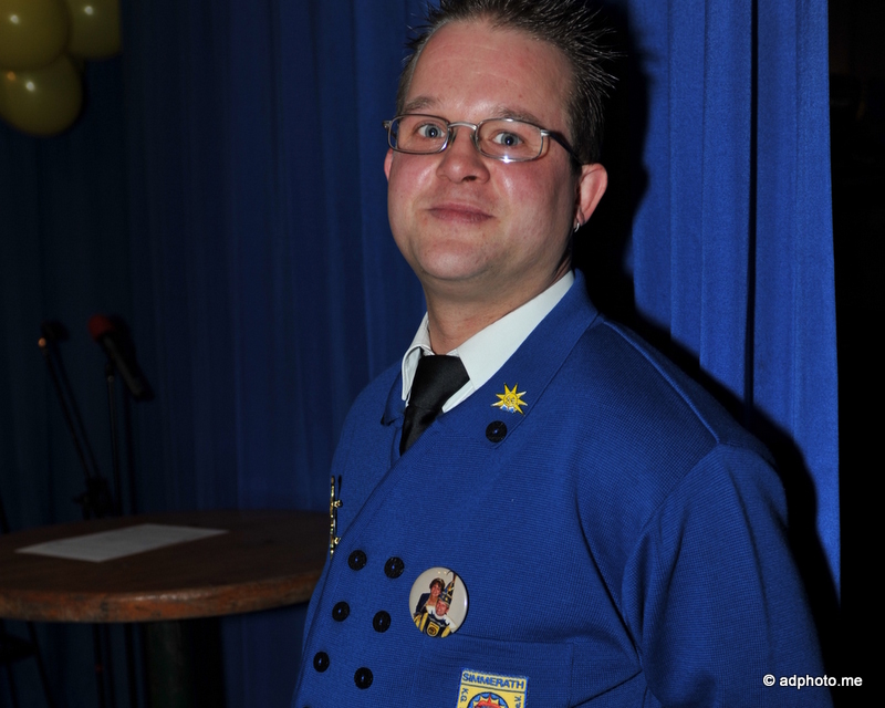 Exprinz Martin Junker wird  Mundschenk