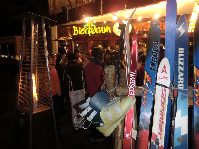 Tolle Stimmung auf der Apres-Ski-Fete im Bierbaum