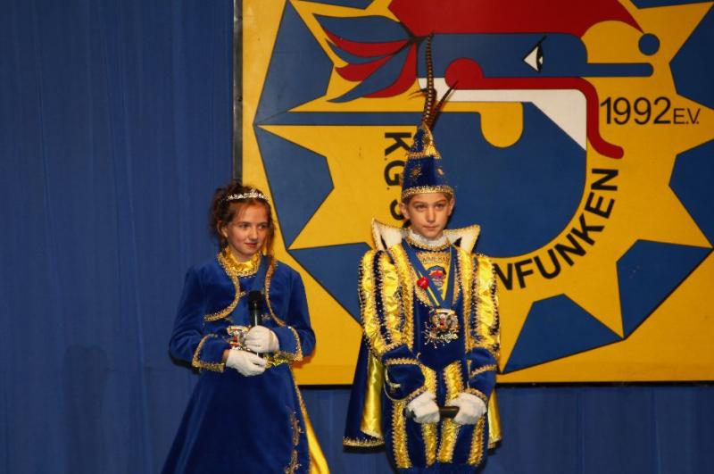 Neues Kinderprinzenpaar, Peter I. und Sophie I.!