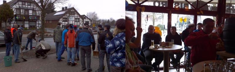 6. Gebot erfüllt – Straße sauber!