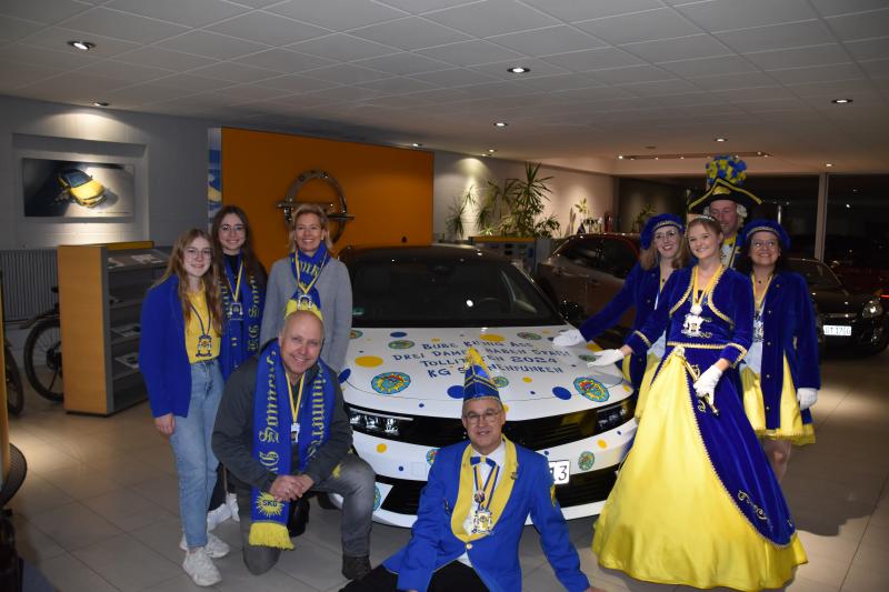 Einen Prinzenwagen für die Damen-Tollitäten der So